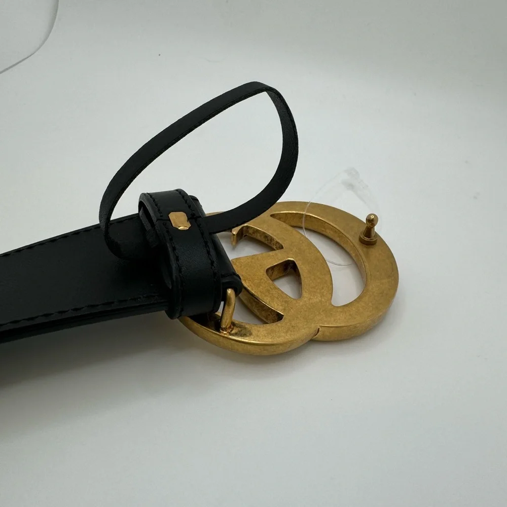Gucci leather belt for women 2015 RE-EDITION WIDE LEATHER BELT - Picture 7 of 13